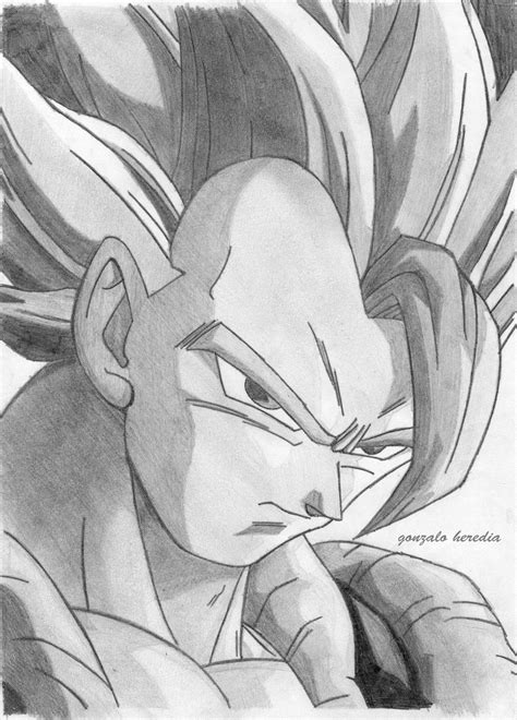 lapiz dibujos de goku